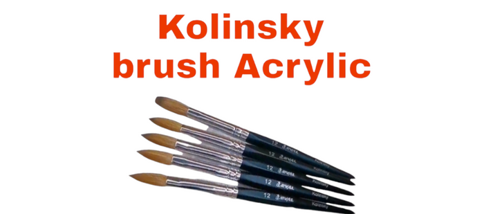 Well-selected kolinsky hair&nylon hair for your choice.