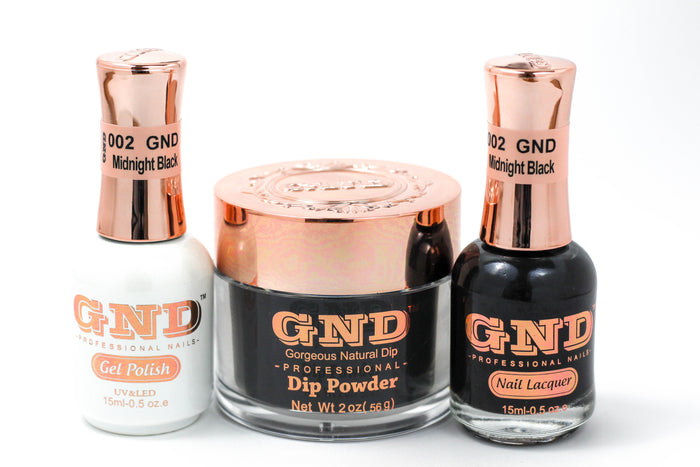 Matching 3 in 1 - 002 Midnight Black