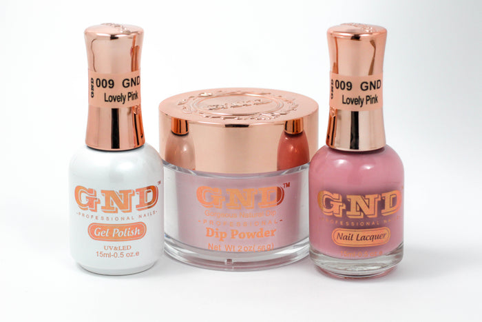 Matching 3 in 1 - 009 Lovely Pink