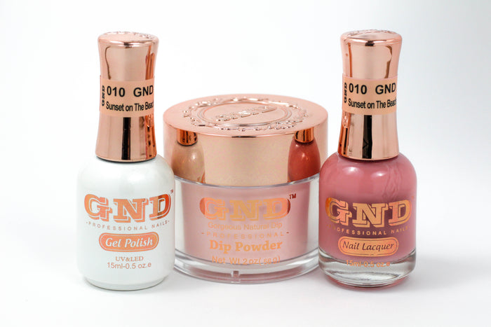 Matching 3 in 1 - 010 Sunset On The Beach