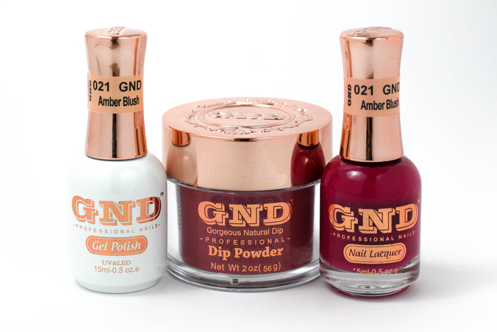 Matching 3 in 1 - 021 Amber Blush