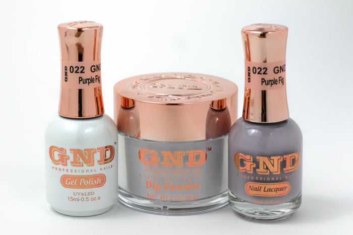 Matching 3 in 1 - 022 Purple Fig