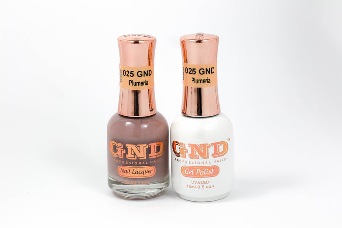 Gel & Lacquer Polish Set - 025 Plumeria