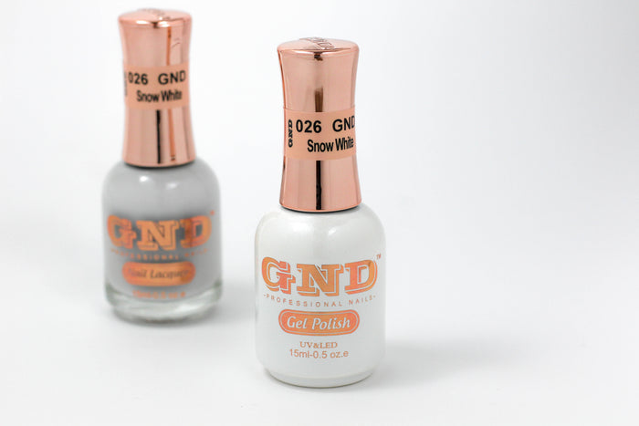 Gel Polish - 026 Snow White