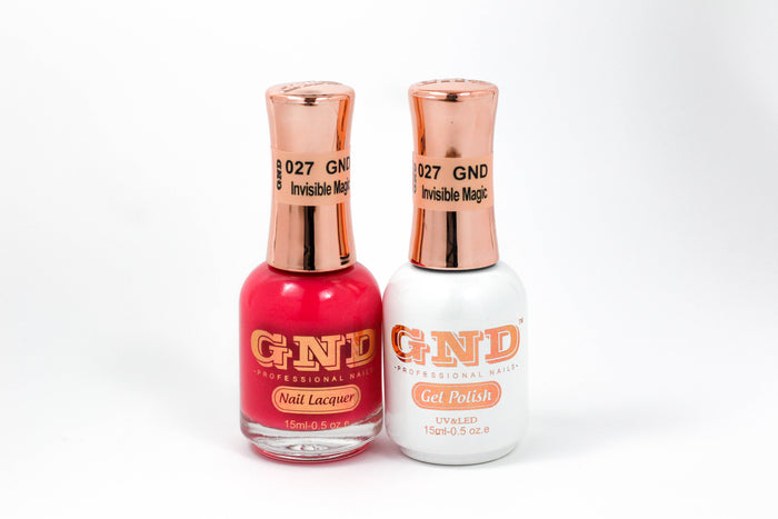 Gel & Lacquer Polish Set - 027 Invisible Magic