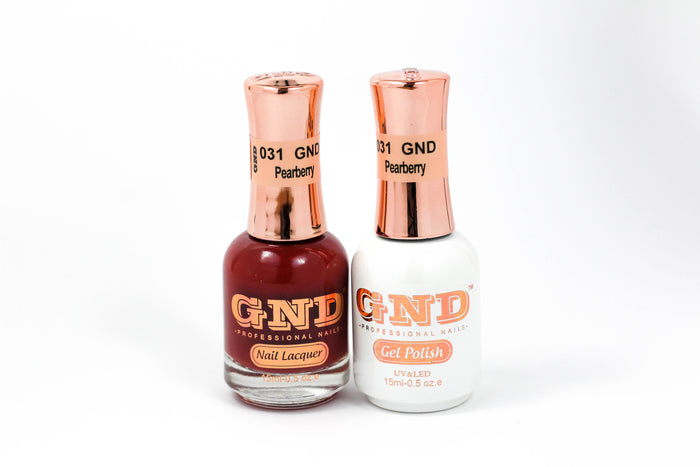 Gel & Lacquer Polish Set - 031 Pearberry
