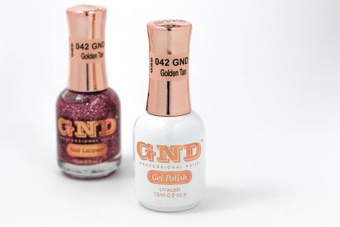 Gel Polish - 042 Golden Tan
