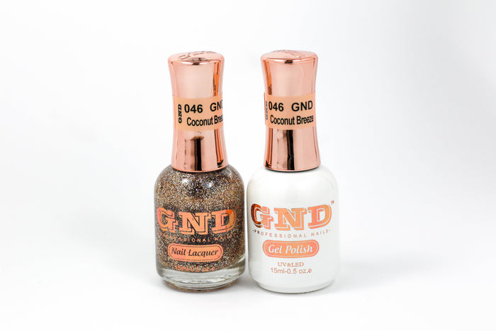 Gel & Lacquer Polish Set - 046 Coconut Breeze