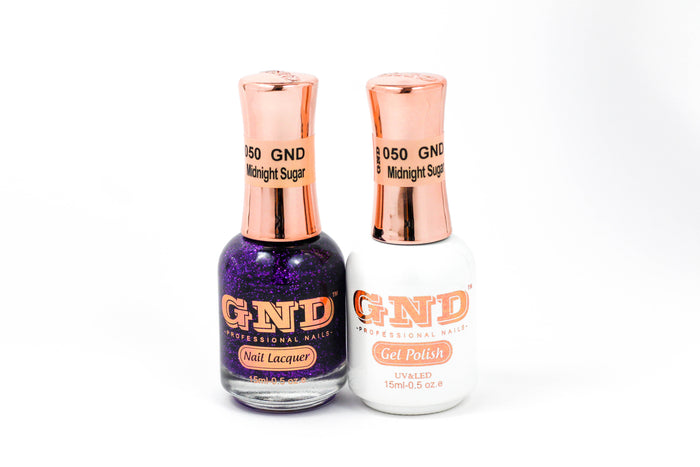 Gel & Lacquer Polish Set - 050 Midnight Sugar