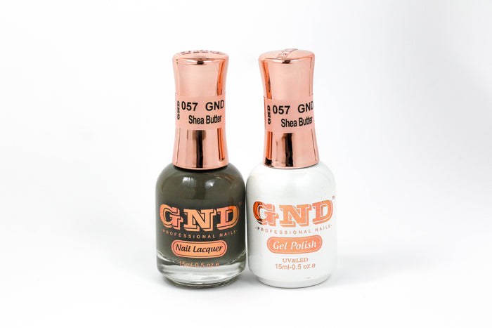 Gel & Lacquer Polish Set - 057 Shea Butter