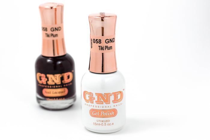 Gel Polish - 058 Tiki Plum