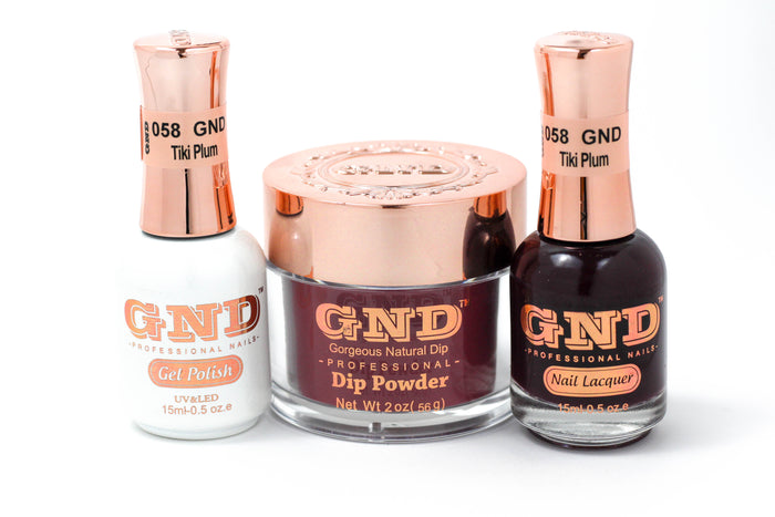 Matching 3 in 1 - 058 Tiki Plum