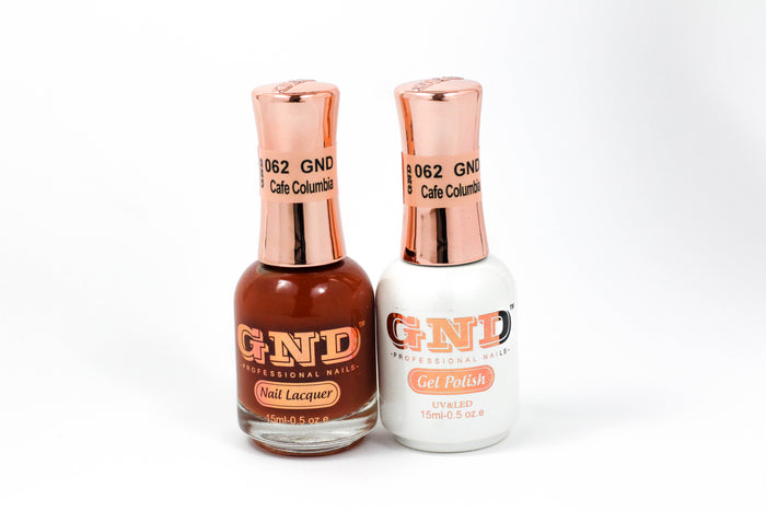 Gel & Lacquer Polish Set - 062 Cafe Columbia