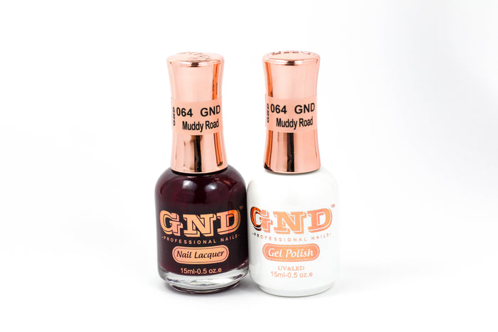 Gel & Lacquer Polish Set - 064 Muddy Road