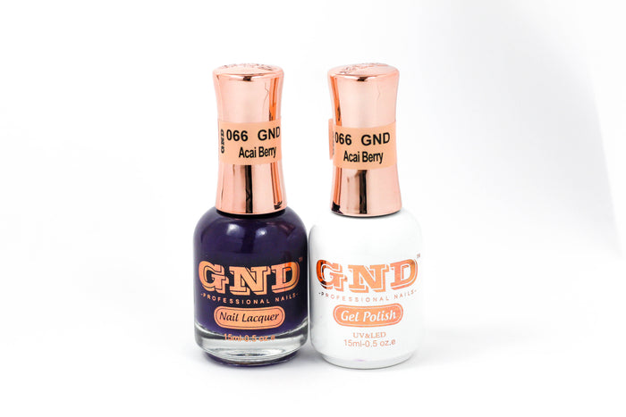 Gel & Lacquer Polish Set - 066 Acai Berry