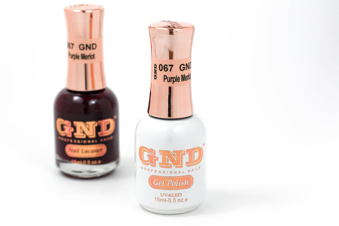 Gel Polish - 067 Purple Merlot