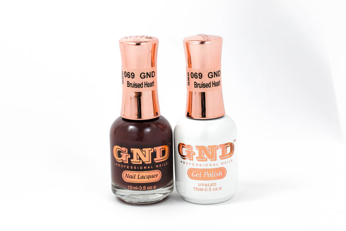 Gel & Lacquer Polish Set - 069 Bruised Heart