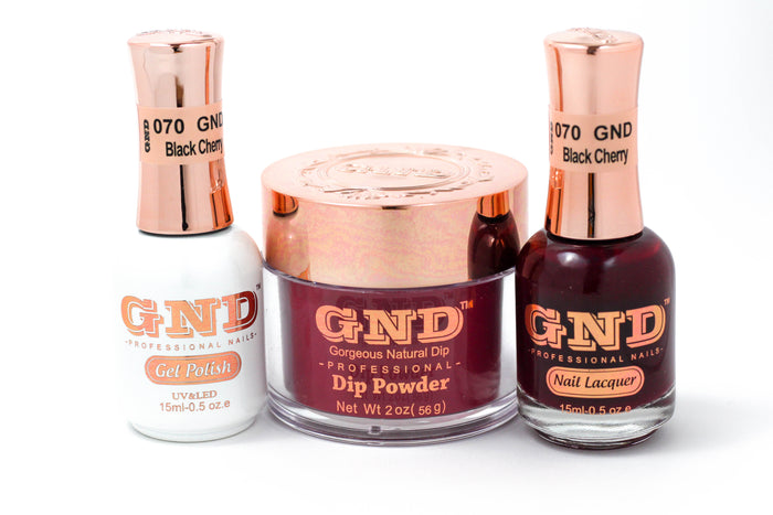 Matching 3 in 1 - 070 Black Cherry