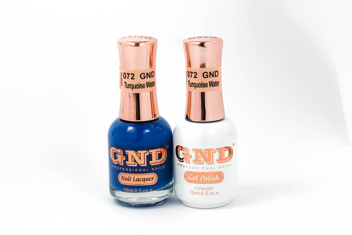 Gel & Lacquer Polish Set - 072 Turquoise Water