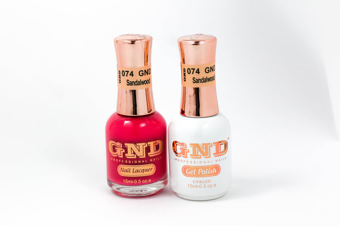 Gel & Lacquer Polish Set - 074 Sandalwood