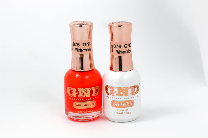 Gel & Lacquer Polish Set - 076 Wintermelon