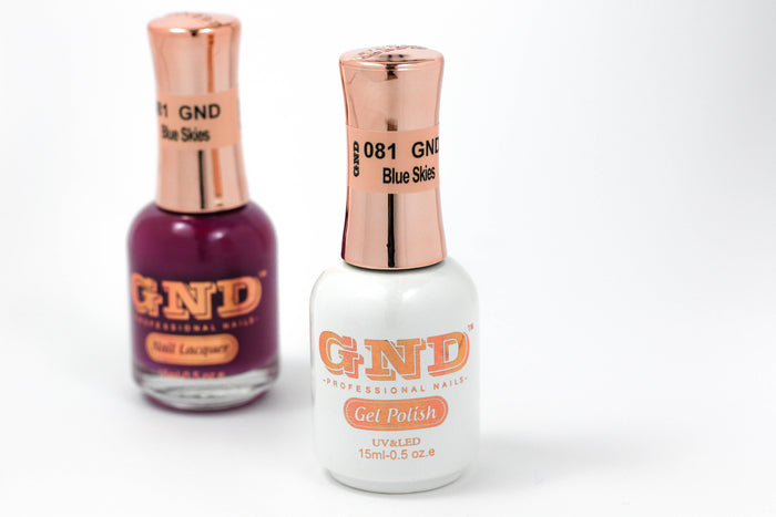Gel Polish - 081 Blue Skies