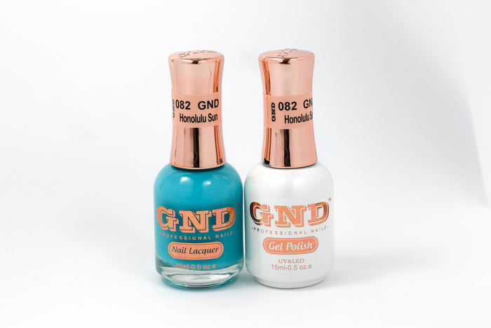 Gel & Lacquer Polish Set - 082 Honolulu Sun
