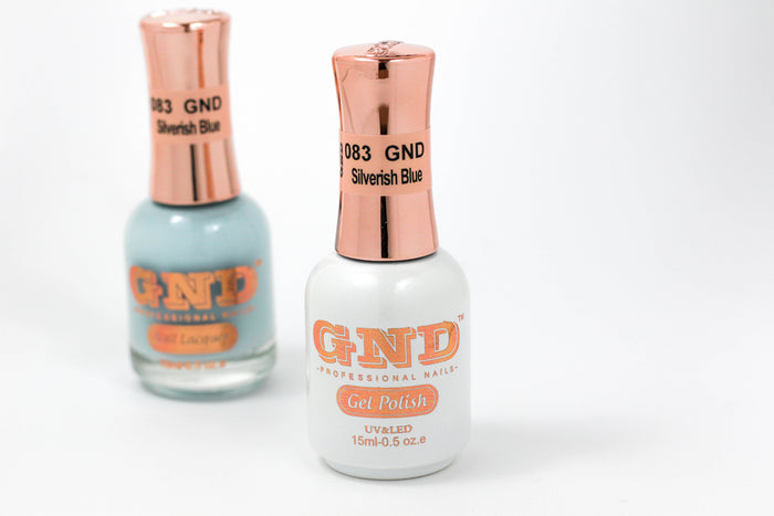 Gel Polish - 083 Silverish Blue