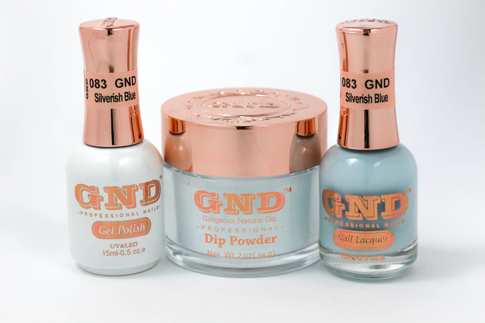 Matching 3 in 1 - 083 Silverish Blue