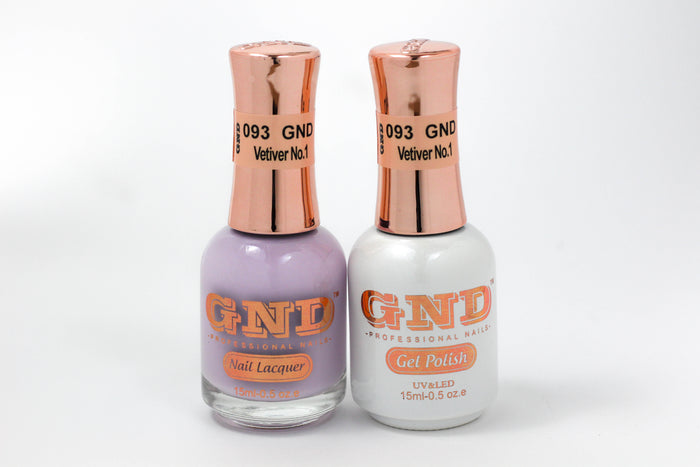 Gel & Lacquer Polish Set - 093 Vetiver No. 1