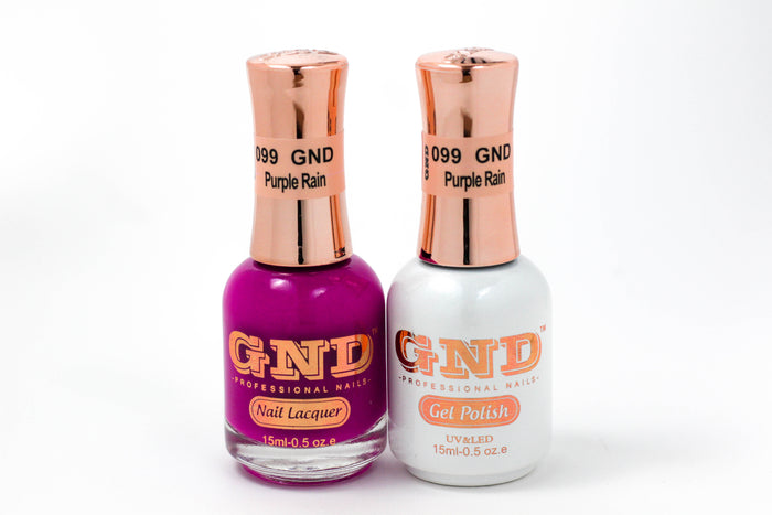 Gel & Lacquer Polish Set - 099 Purple Rain