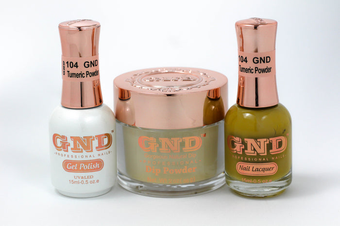 Matching 3 in 1 - 104 Tumeric Powder