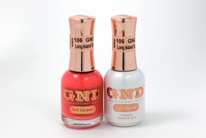 Gel & Lacquer Polish Set - 106 Long Island Tea