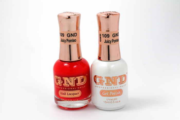 Gel & Lacquer Polish Set - 109 Juicy Pomleo