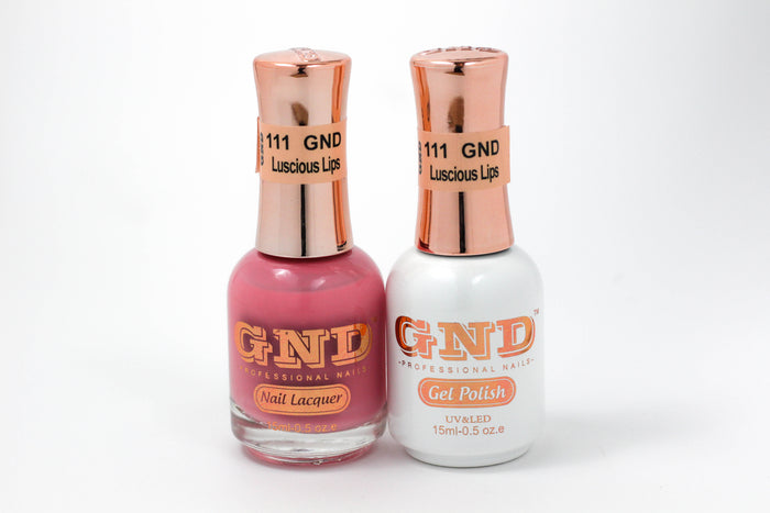 Gel & Lacquer Polish Set - 111 Luscious Lips