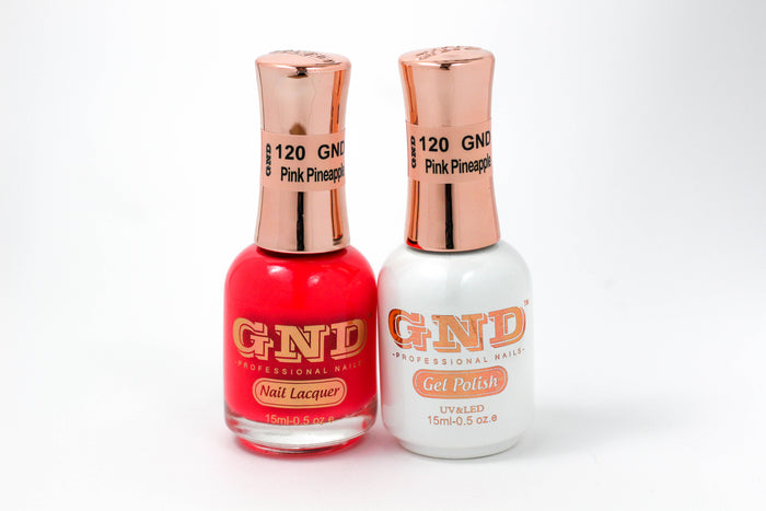 Gel & Lacquer Polish Set - 120 Pink Pineapple