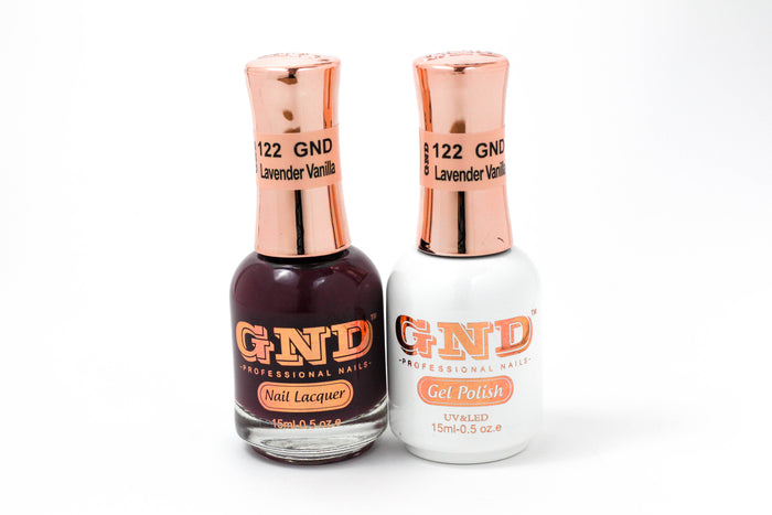 Gel & Lacquer Polish Set - 122 Lavender Vanilla