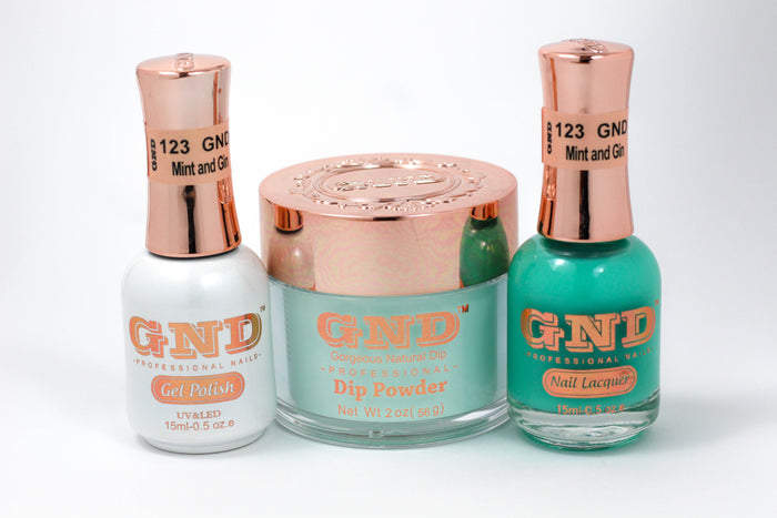 Matching 3 in 1 - 123 Mint and Gin