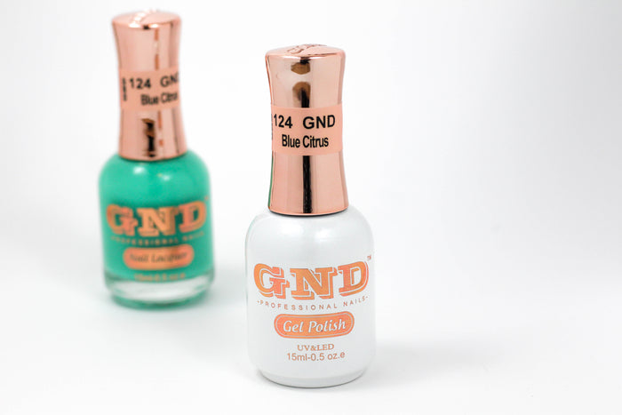 Gel Polish - 124 Blue Citrus