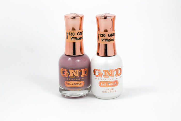 Gel & Lacquer Polish Set - 130 NY Weekend