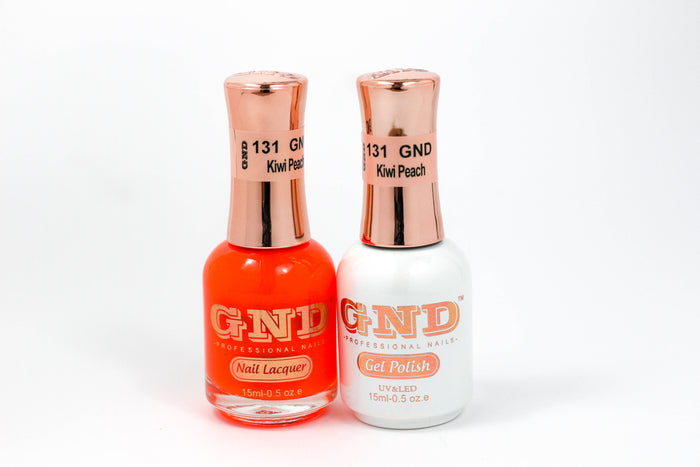 Gel & Lacquer Polish Set - 131 Kiwi Peach
