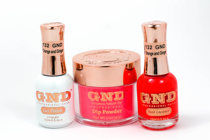 Matching 3 in 1 - 132 Orange and Ginger