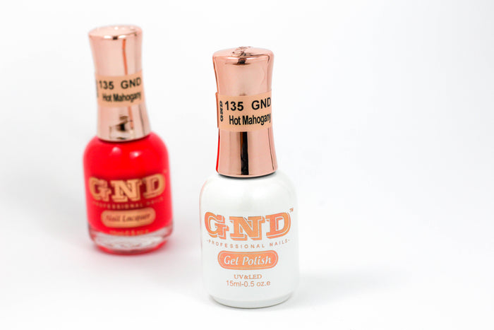 Gel Polish - 135 Hot Mahogany