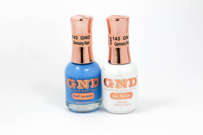 Gel & Lacquer Polish Set - 143 Germany Rain