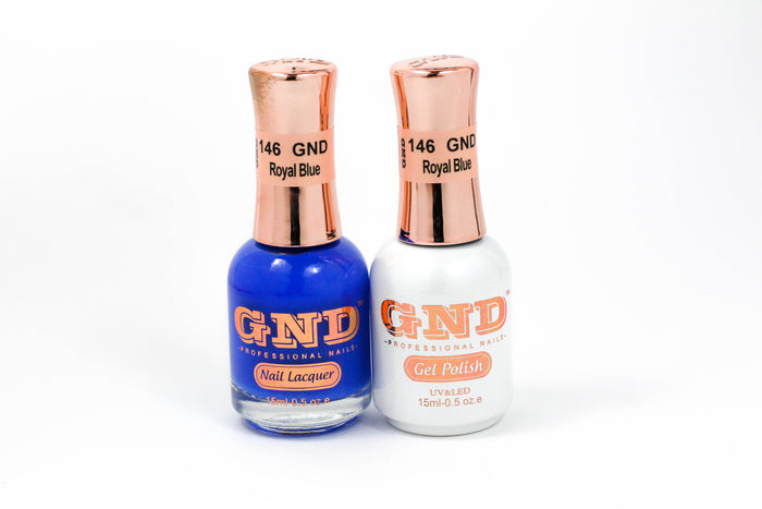 Gel & Lacquer Polish Set - 146 Royal Blue