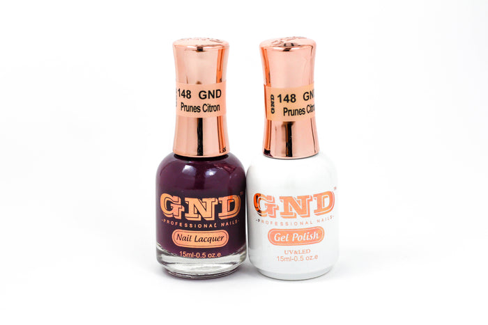 Gel & Lacquer Polish Set - 148 Prunes Citron