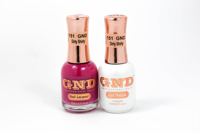 Gel & Lacquer Polish Set - 151 Dirty Shirly
