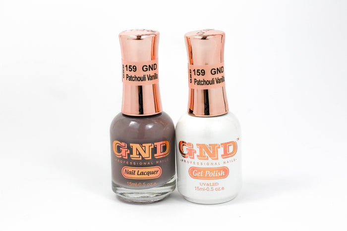 Gel & Lacquer Polish Set - 158 Gray Cloud