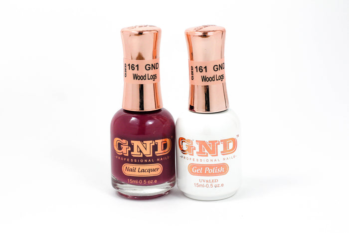 Gel & Lacquer Polish Set - 161 Wood Logs