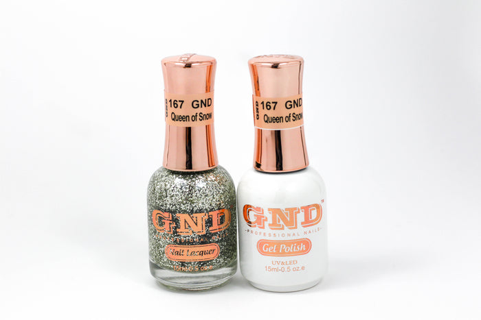 Gel & Lacquer Polish Set - 167 Queen Of Snow